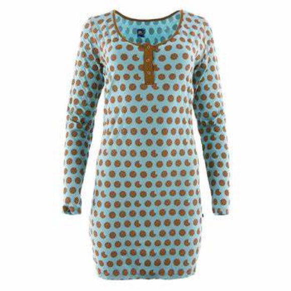 Kickee Pants Other - Kickee Pants Women’s Size Small Glacier Cookies Night Shirt